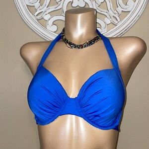 Kenneth Cole Reaction Blue Bikini Top